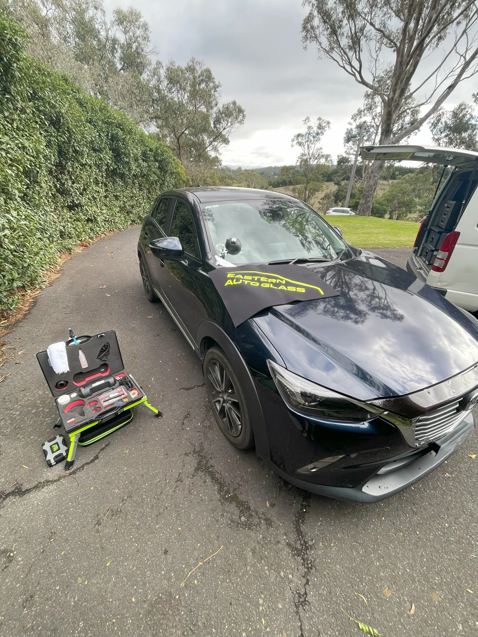 Windscreen chip repair